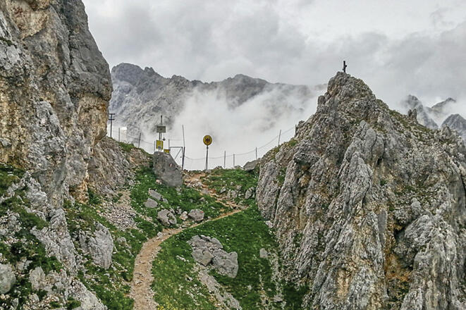 Das Gatterl: Grenze Österreich - Deutschland