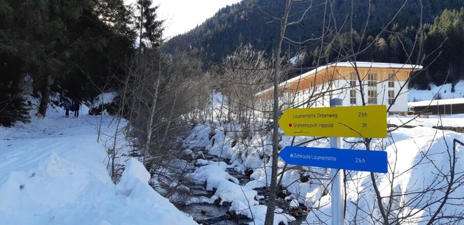 ... "Schiroute Lizumerhütte".
