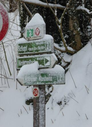 Wegmarkierung 2 grün