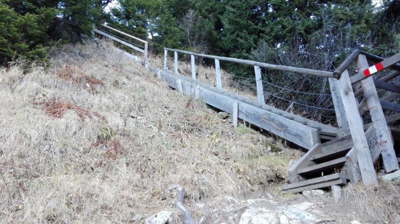 Holztreppen