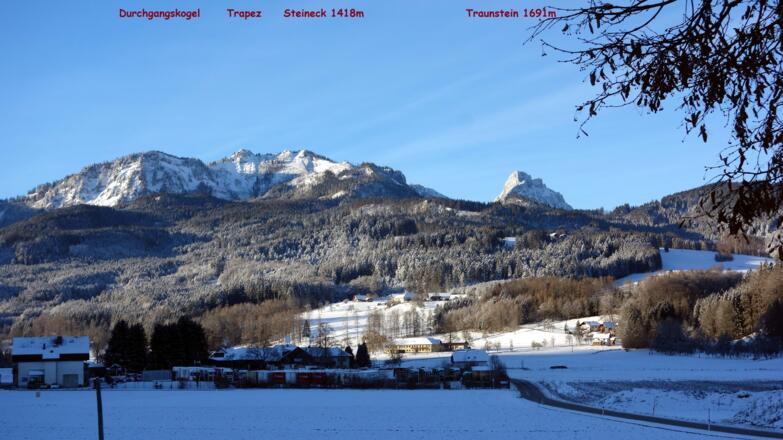 Panorama von Scharnstein gesehen