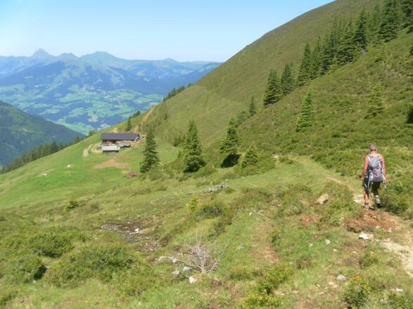 Bräu Hochalm, dahinter Großer Rettenstein