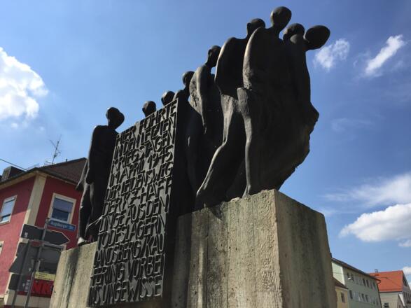 Todesmarsch Mahnmal in Fürstenfeldbruck