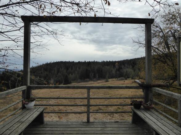 Aussicht vom Landshuter Haus