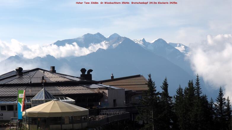 Bergstation traßXpress 1885m, Südblick