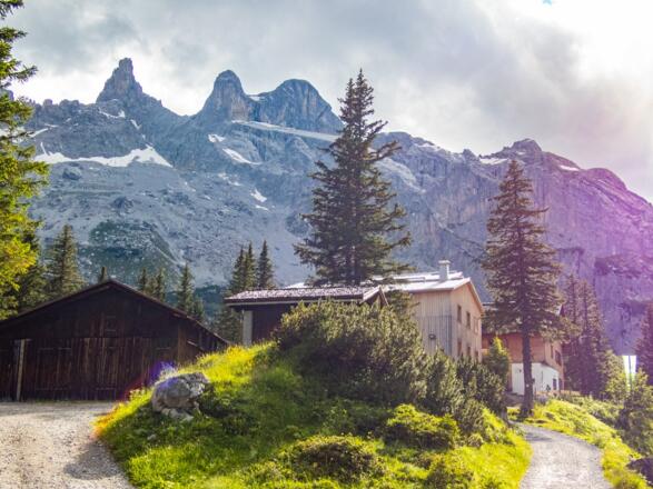Die Lindauer Hütte ist wieder erreicht.