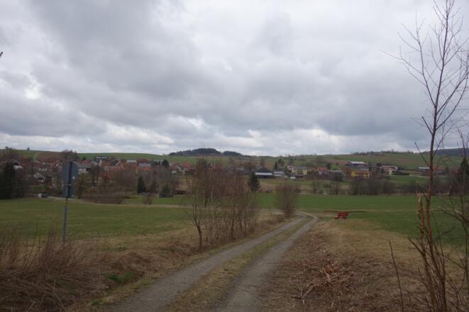 Blick auf Dietersdorf