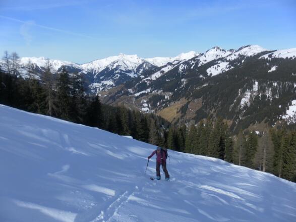 Ellmautal aus der Loosbichl Nordflanke