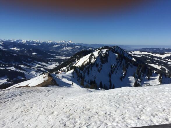 Seelekopf von der Hochgrat Berstation aus gesehen