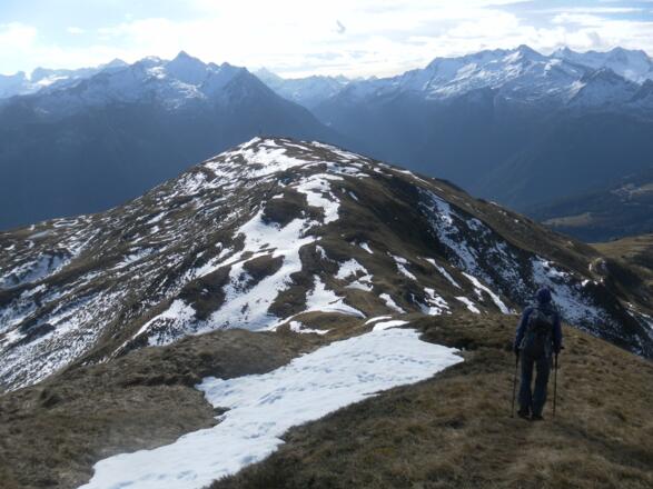 Rückweg zum Gernkogel