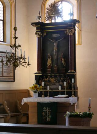 Altar in der Pfarrkirche Altenthann