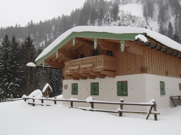 Nesslauer Alm im Winter