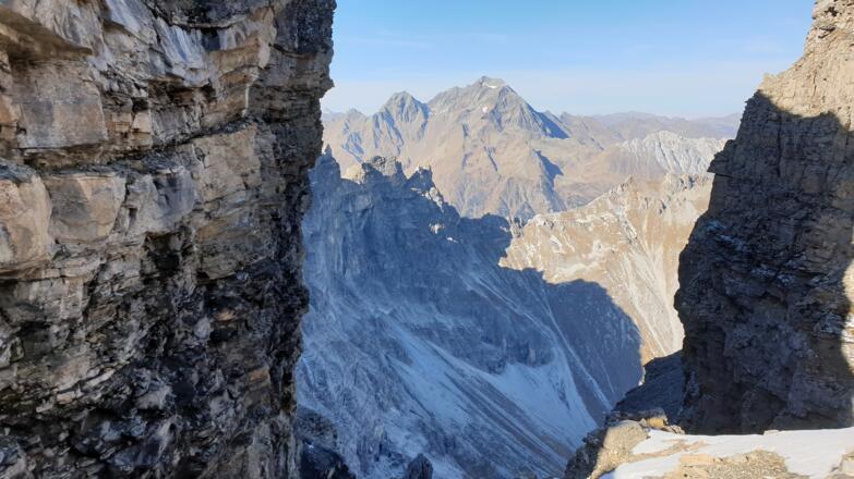 Blick in die abweisende Nordseite