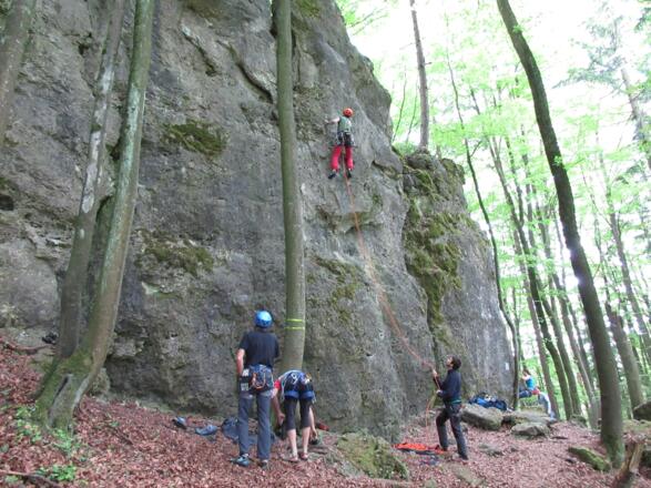 angenehmer Wandfuß