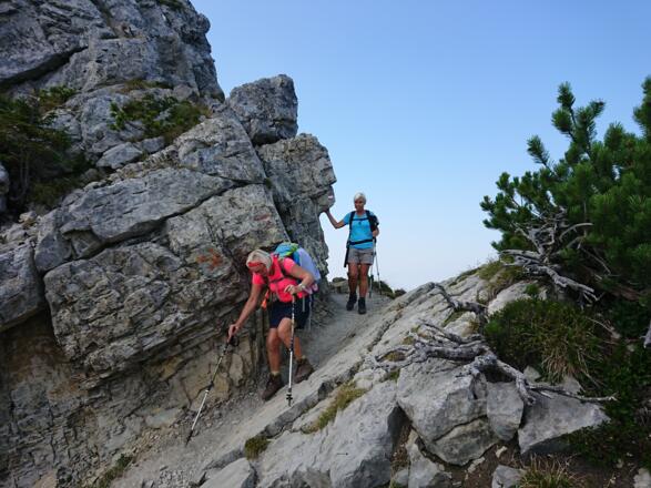 Ab dem Tanzeck ist Trittsicherheit gefragt