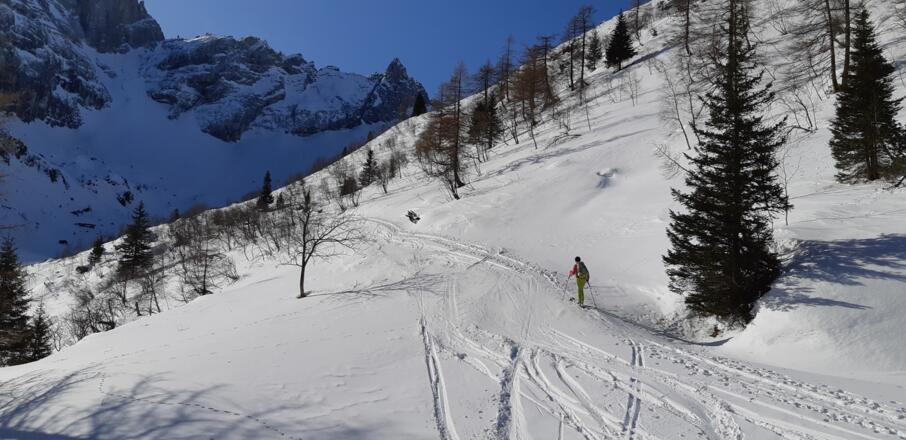 Weiter ins Talinnere ...