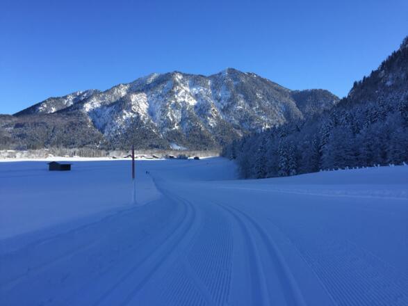 Abfahrt auf der Glocknerwiesn Runde