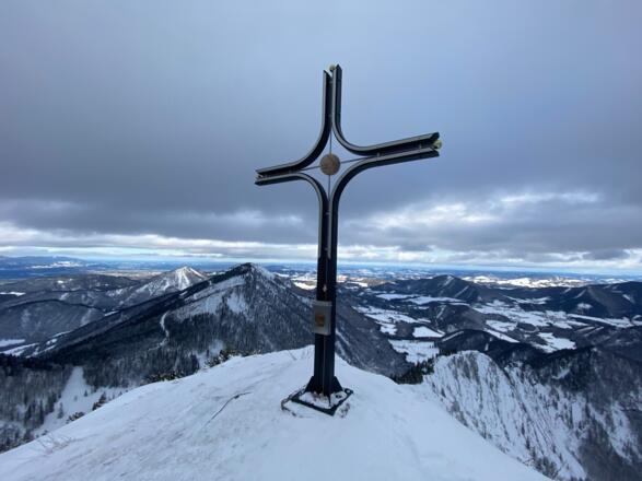 Wieserhörndl 1567m Gipfelkreuz