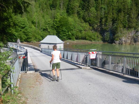 Staumauer Wiestalstausee
