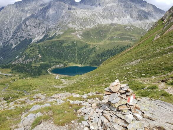 Blick auf den Stallersattel