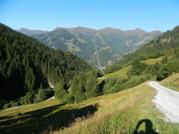 Blick von der Karalm nach Rauris