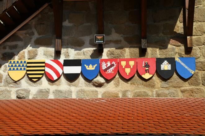 Die Wappen der Herrscher von Windegg