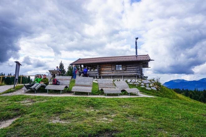 Der Gipfel des Hohen Kranzbergs bei Mittenwald