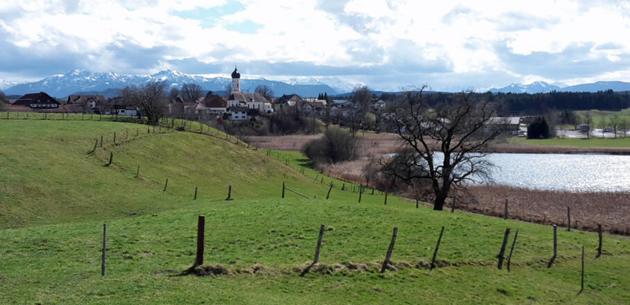 Blick auf Iffeldorf