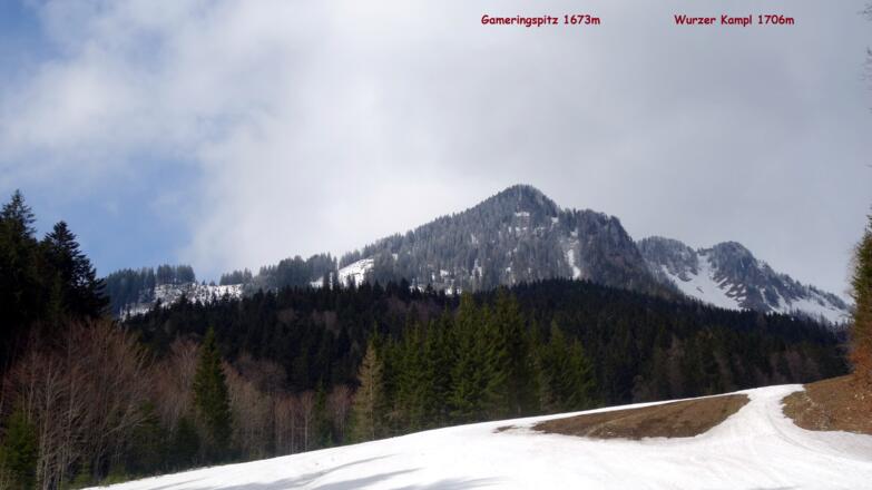 Nach der Talstation gesehen, ca. 980m