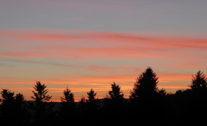 Sonnenuntergang bei Ginn