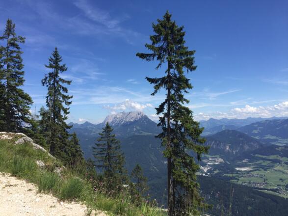 Blick zum Kaiser