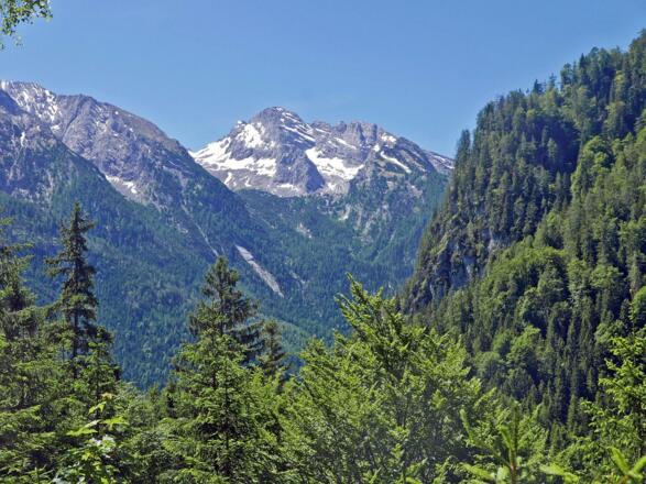 Blick zur Hocheisspitze