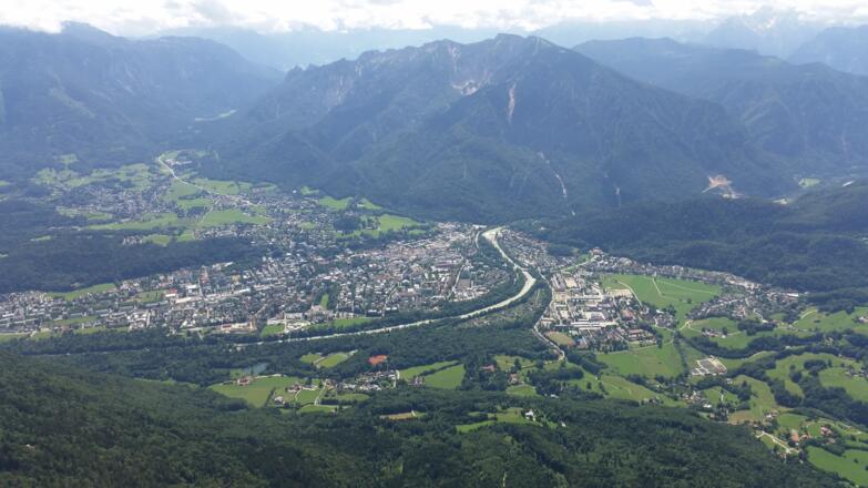 Ausblick nach Reichenhall