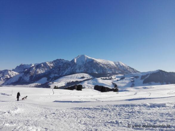 Winterlandschaft Postalm