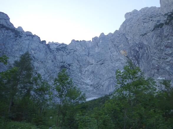 Aufstieg in das Endstal