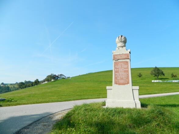 "Monument" am Übergang zwischen Ramingtal und Urltal