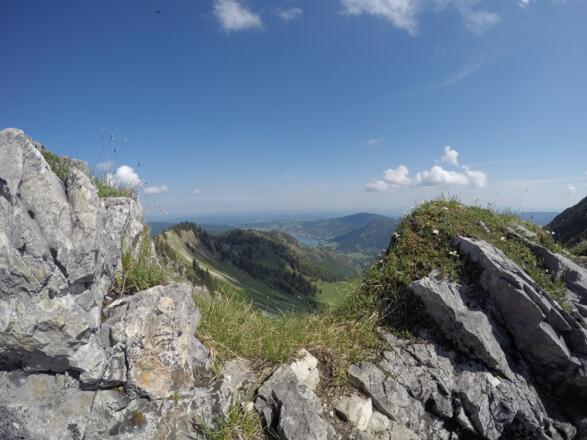 Auf dem Grat zum Brecherspitz