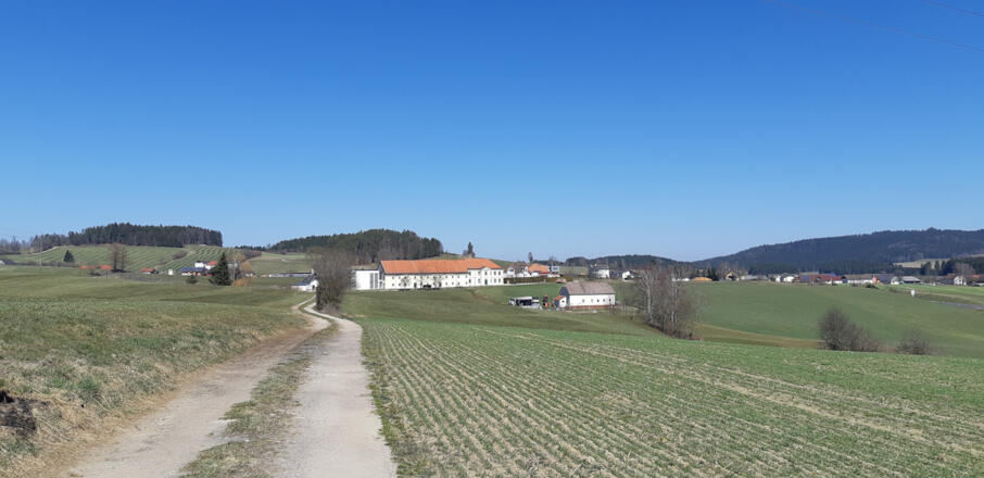 Pferdeeisenbahngahnhof in Kerschbaum