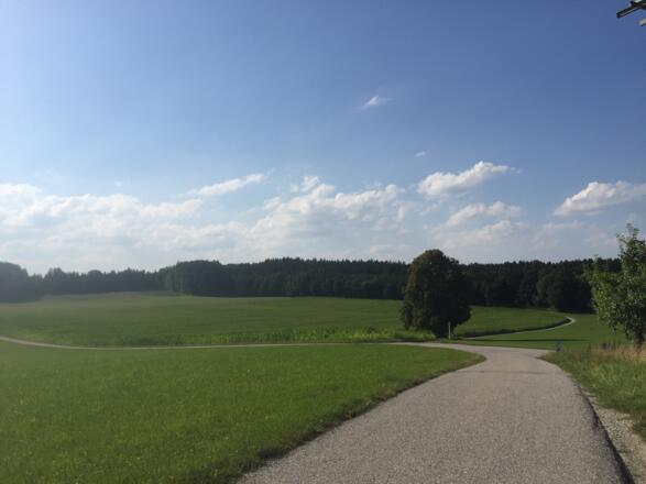 Blindham Richtung Kleinhelfendorf