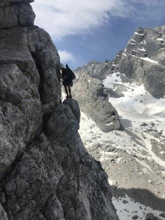 im Unteren Teil der Route