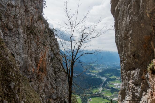 Blick vom Einstieg nach Bischofswiesen