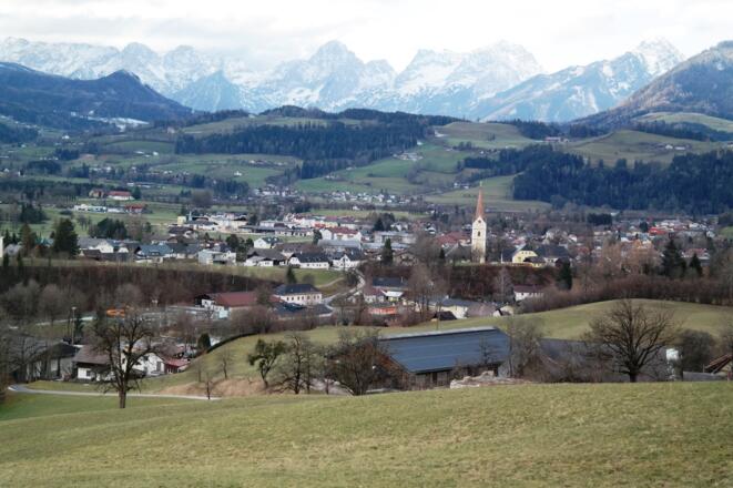 Blick auf Windischgarsten.
