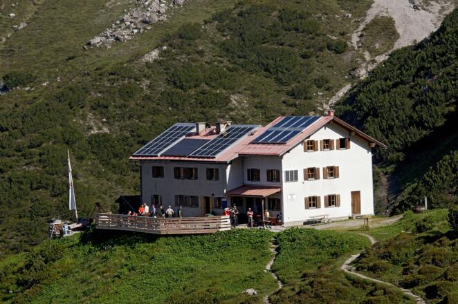 Ausgangspunkt Steinseehütte; 2061m