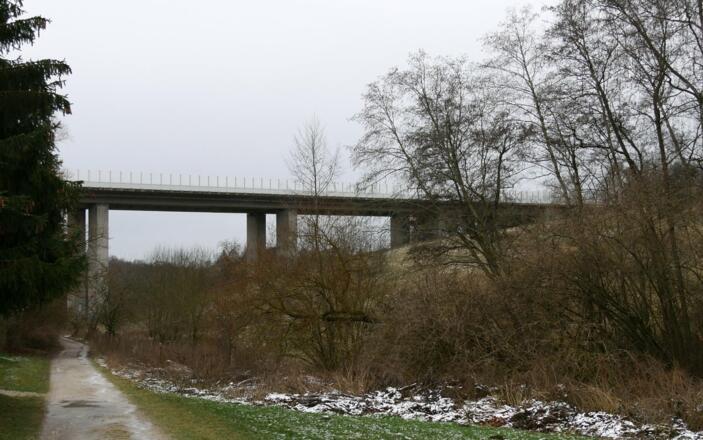 Autobahnbrücke im Pfaffental