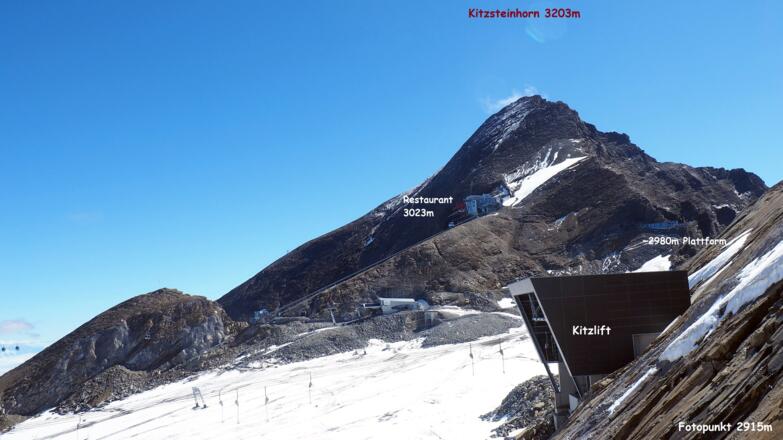 Kitzsteinhorn vom Fotopunkt ~2915m