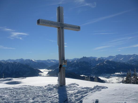 Ahornstein vor den Hohen Tauern