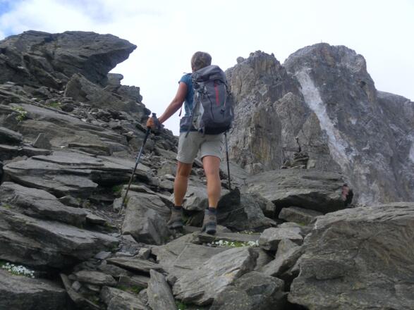 Übergang zur Weißwand