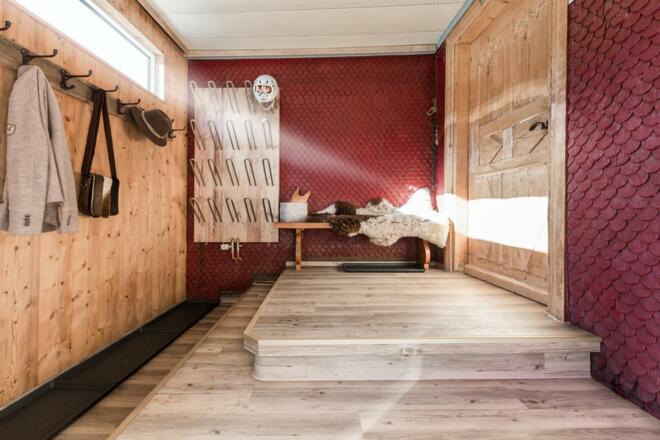 Eingangsbereich mit Schuhtrockner