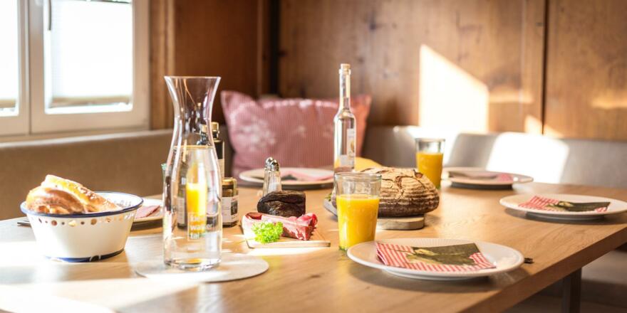 gemütlich Frühstücken