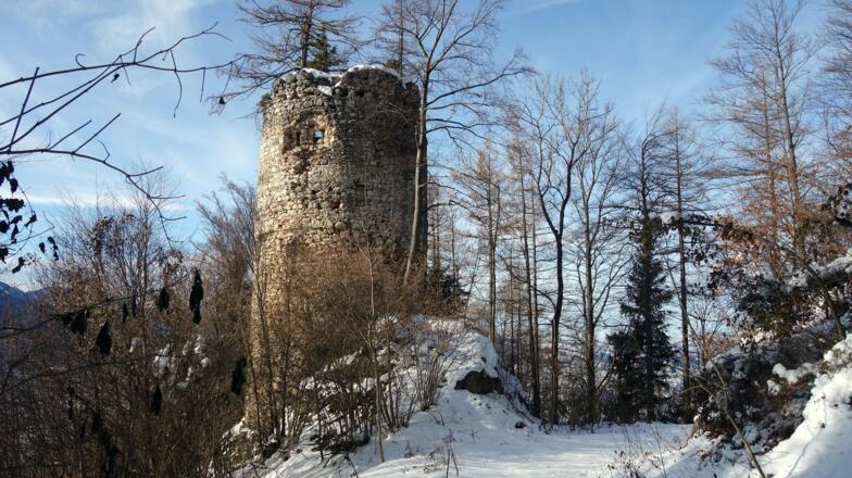 Hungerturm ~885m beim Abstieg
